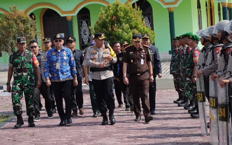 Ratusan Anggota Gabungan Diterjunkan Dalam Operasi Mantap Brata