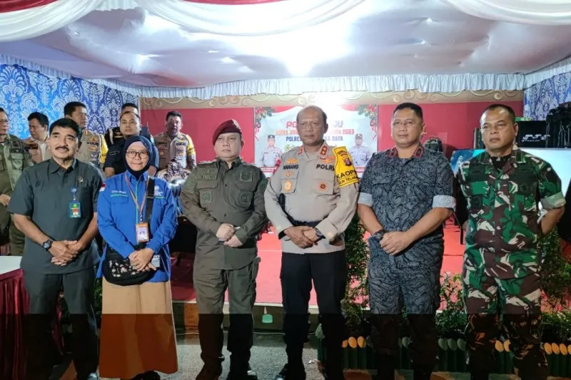 Forkopimda Kalteng Lakukan Patroli Bersama di Malam Pergantin Tahun