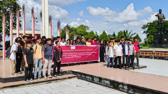 Dianggap Berbahaya Bagi Demokrasi, Pemuda Kalteng Deklarasi Tolak Politik Identitas Pemilu 2024