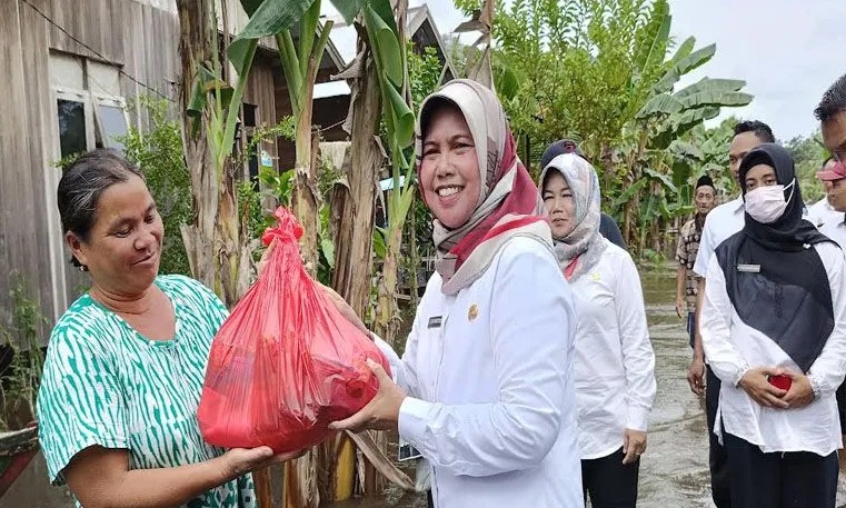 Pemkab Barsel salurkan bantuan korban banjir di enam kecamatan