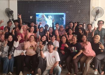 Posko Ganjar Bersama Kalteng Mengadakan Nobar Purna Tugas Ganjar Pranowo