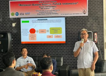 Posko Ganjar Bersama Kalteng Gelar Kuliah Umum Relawan Dalam Sistem Politik Indonesia