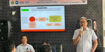 Posko Ganjar Bersama Kalteng Gelar Kuliah Umum Relawan Dalam Sistem Politik Indonesia