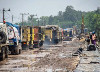 Perbaikan Jalan Tumbang Nusa Menyebabkan Distribusi Beras dari Food Estate Bermasalah