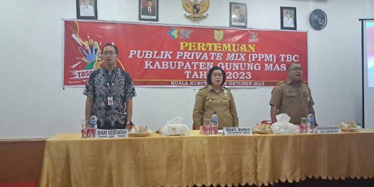 Wabup Gunung Mas Ajak Semua Pihak Dukung Upaya Penanggulangan TBC