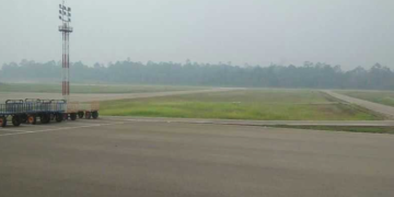 Karhutla Mengganas, Penerbangan ke Muara Teweh Kembali Dibatalkan Dampak Kabut Asap