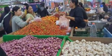 Harga Cabai Rawit dan Daging Ayam Melonjak di Sampit: Dampak Kemarau Panjang dan Keterbatasan Pasokan