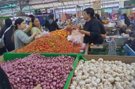Harga Cabai Rawit dan Daging Ayam Melonjak di Sampit: Dampak Kemarau Panjang dan Keterbatasan Pasokan