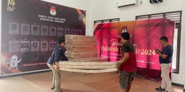 KPU Lamandau Terima 1.228 Bilik Suara untuk Pemilu 2024