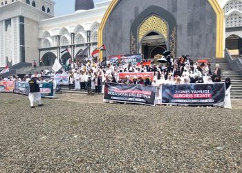 Aksi Solidaritas Umat Islam Kalimantan Tengah Untuk Palestina