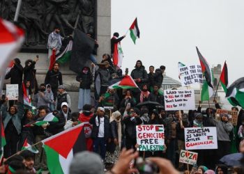 Aksi Demo Dukung Palestina Menggema di Dunia
