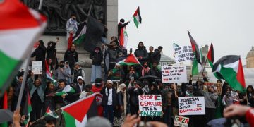 Aksi Demo Dukung Palestina Menggema di Dunia