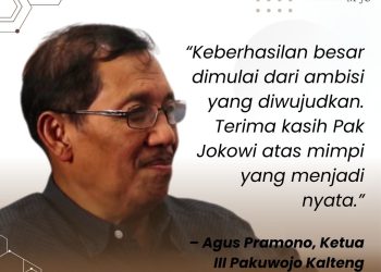 Ketua III Pakuwojo Kalteng: Keberhasilan Joko Widodo dalam Pembangunan IKN Sangat Luar Biasa