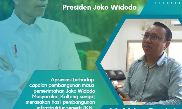 Apresiasi Akademisi Kalteng, Pembangunan Infrastuktur Berkelanjutan di Era Pemerintahan Joko Widodo
