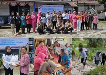 PT SLK Gelar Bakti Sosial di Desa Luwuk Kantor