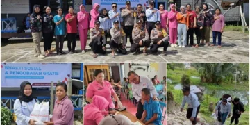 PT SLK Gelar Bakti Sosial di Desa Luwuk Kantor