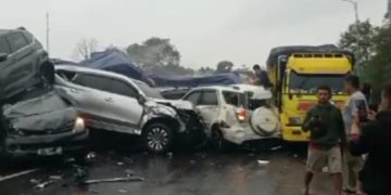 Sopir Truk Trailer Jadi Tersangka Kecelakaan Beruntun di Tol Cipularang KM 92