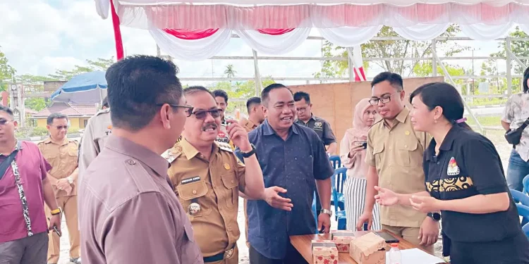KPU Gunung Mas Gelar Simulasi Pemungutan dan Penghitungan Suara Jelang Pilkada