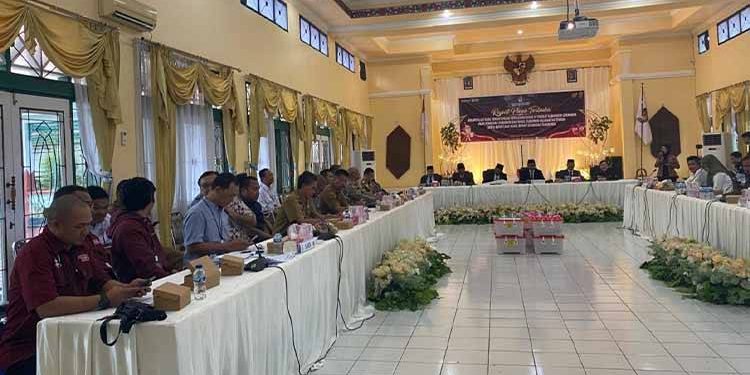KPU Sukamara Gelar Rapat Pleno Terbuka Rekapitulasi Hasil Pilkada Serentak 2024