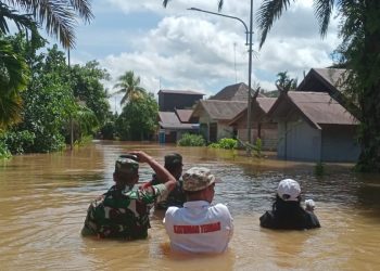 Banjir Terjang Desa Mirah Kalanaman, 155 Rumah dan Fasilitas Umum Terendam