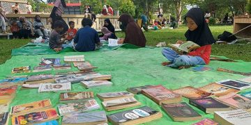 Lapak Baca Gratis di Sampit, Upaya Pemuda Tingkatkan Minat Literasi