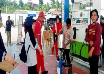 UPT Metrologi Barito Utara Gelar Tera Ulang di SPBU dan Pasar