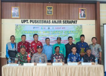 Kapolsek Kapuas Timur Hadiri Lokakarya Mini Puskesmas Anjir Serapat