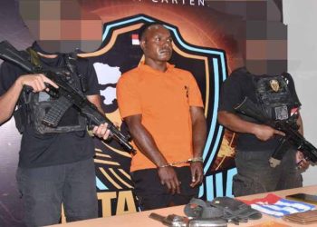 Satgas Damai Cartenz Tangkap Anggota KKB Pimpinan Numbuk Telenggen di Mimika