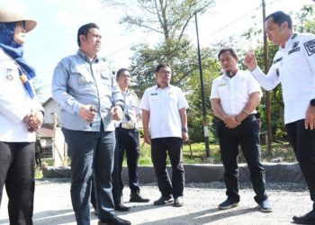 Bupati Pulang Pisau Instruksikan Sanksi Tegas untuk Pelanggar Tonase Jalan Patih Rumbih