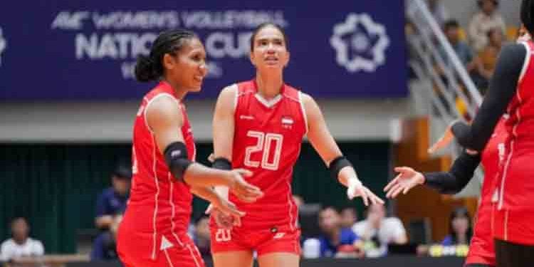Timnas Voli Putri Indonesia Kalahkan Selandia Baru 3-0 di AVC Nations Cup 2025