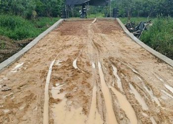 Akses Warga Terbuka, Pembangunan Jalan dan Jembatan Baruh Rintis Rampung