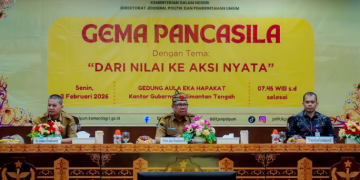 Gema Pancasila 2026 Digelar, Pemprov Kalteng Tegas Tolak Ideologi Khilafah