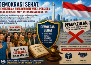 Demokrasi Sehat Saat Pemakzulan Tidak Menjadi Kehendak Mayoritas
